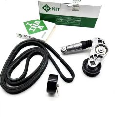 VOLVO V-Ribbed Belt KIT INA image 2