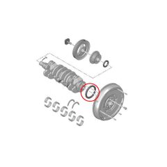 VW / AUDI Crankshaft Seal, Transmission End 012749
