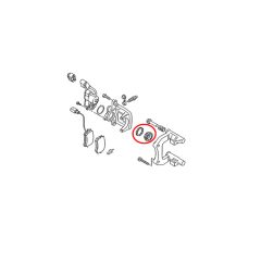 AUDI Rear Brake Caliper Repair Kit FEBEST 1775-A4R