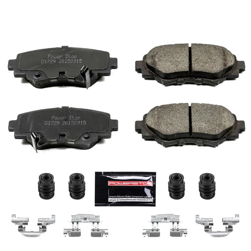 MAZDA 3 Rear Brake Pad Set, EVOLUTION POWERSTOP