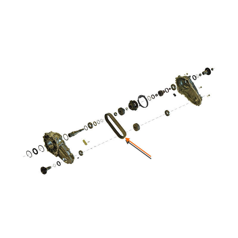 JEEP MP2010 Transfer Case Chain ZANETOL 68087900AA - Image 2