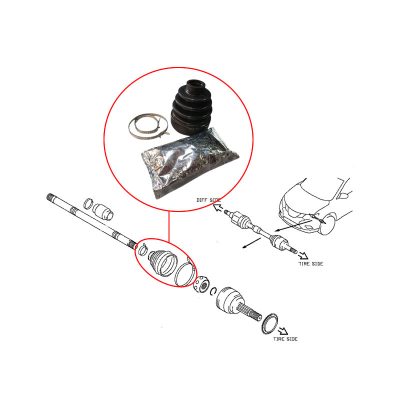 NISSAN X-Trail (T32) Rubber Boot Kit C97414BA0A