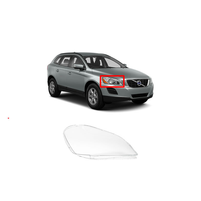 VOLVO XC60 (2008 - 2013) Right Headlight Lens