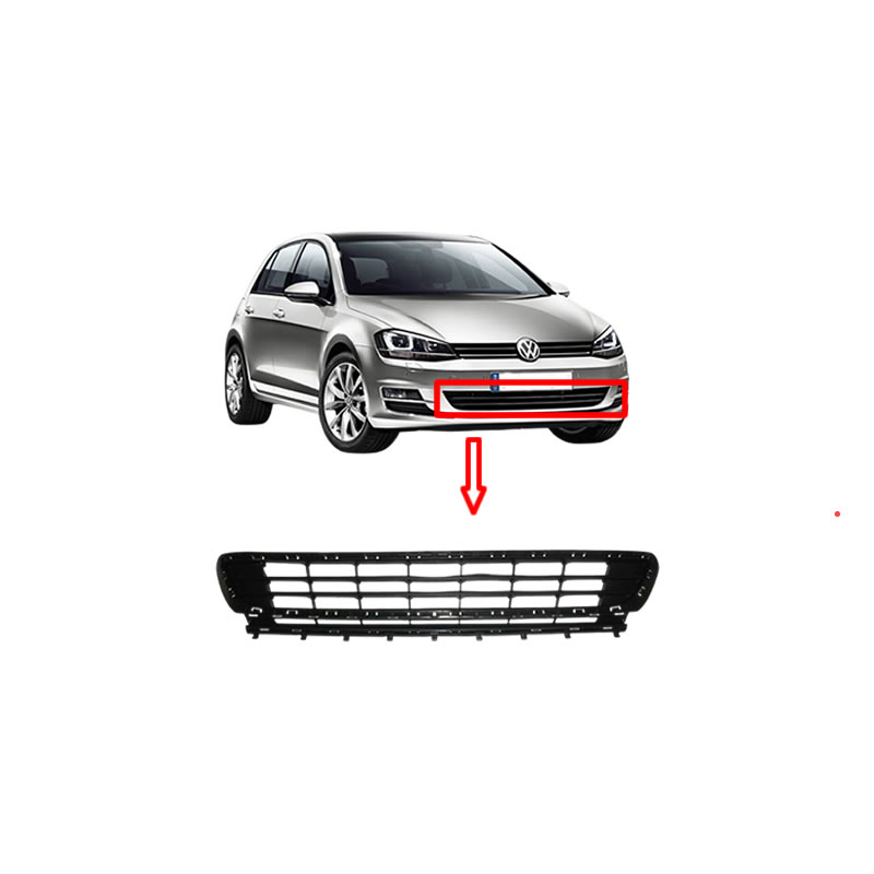 VW GOLF MK7 Bumper Grill 5G0853677