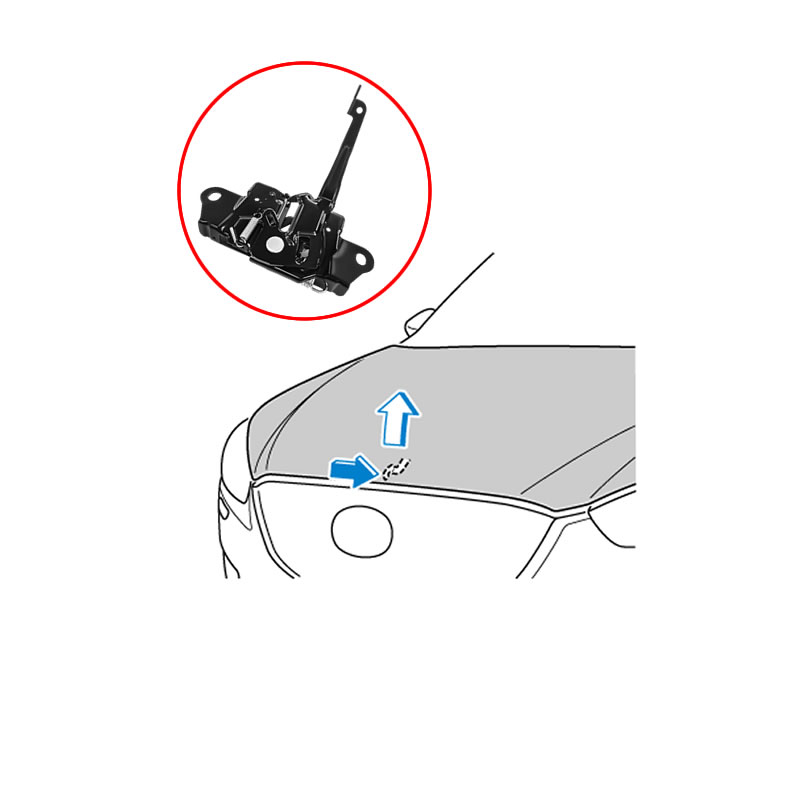 MAZDA CX-5 (KE) Bonnet Lock KD3556620A