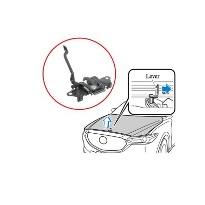 MAZDA CX-5 (KF) Bonnet Lock KB7W56620A