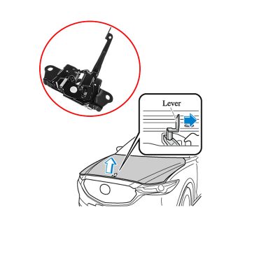 MAZDA CX-5 (KF) Bonnet Lock KD3556620A