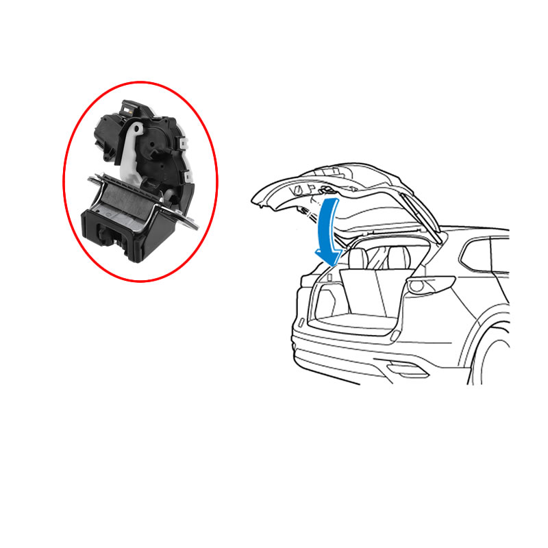 MAZDA CX5 / CX9 / 3 / 6 Boot Lock G33M62310B
