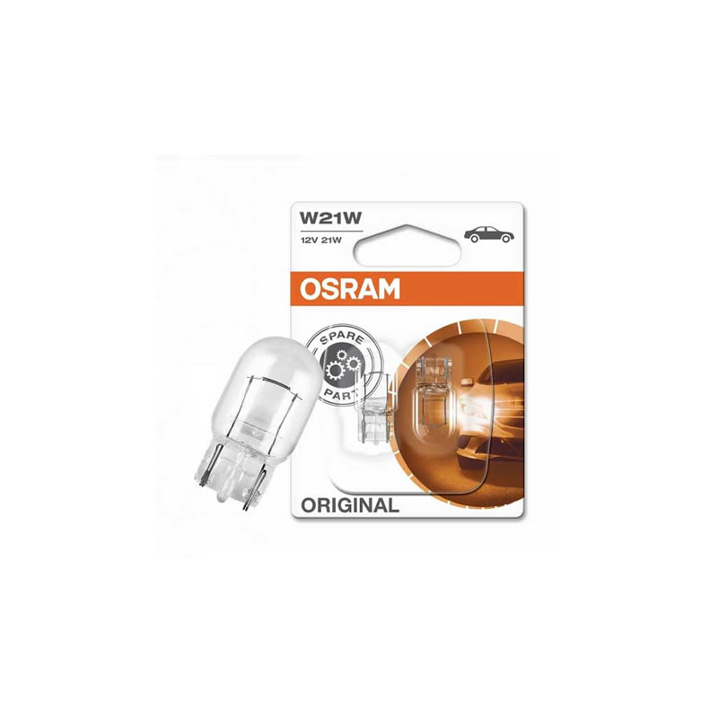 OSRAM 12V 21W, W21W , Tail Fog Light Bulb