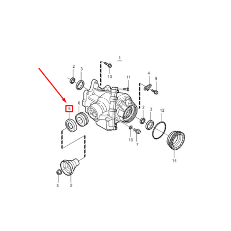 VOLVO V70 Drive Shaft Seal Genuine 9183891 - Image 3