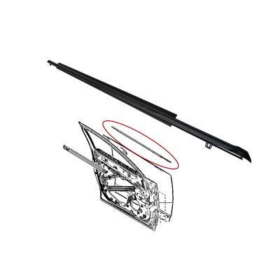 MAZDA CX-5 (KE) Front RH Door mouldings KB7W50640C