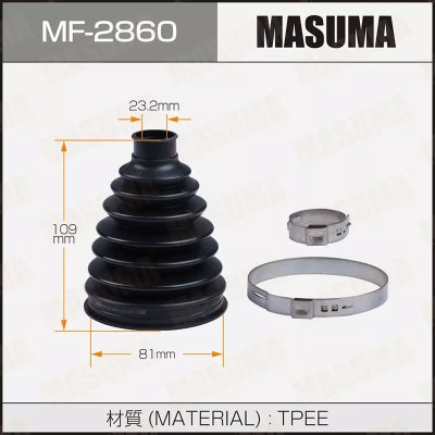 HONDA, SUBARU CV Joint boot MASUMA 44018TV1G00