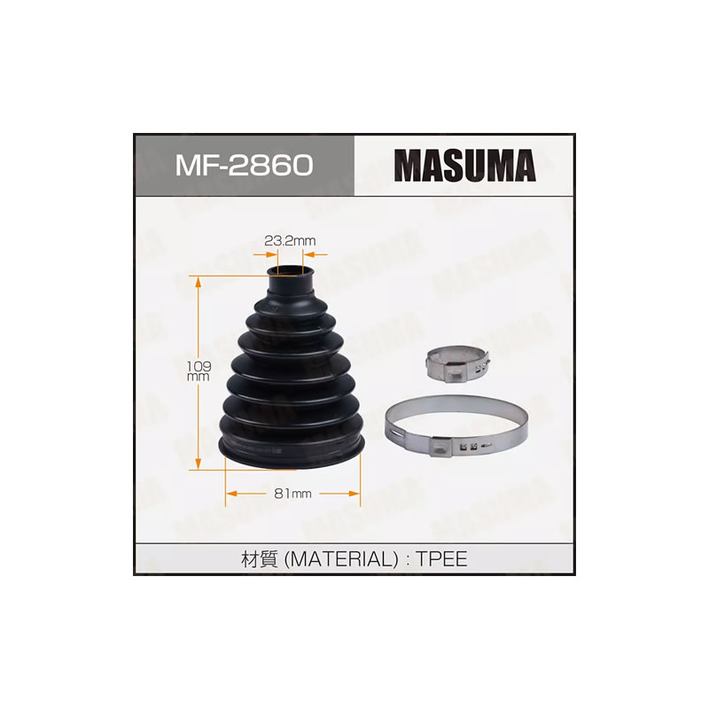 HONDA, SUBARU CV Joint boot MASUMA 44018TV1G00