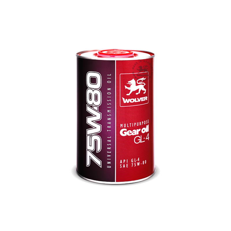 Gear Oil GL-4 SAE 75W-80 WOLVER (1L)
